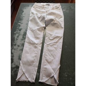 NWT Judy Blue White Mid-Rise Skinny Fit Denim Jeans sz 1/25